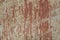 Old textures wall background with red paint stain. Perfect background with space
