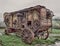 Old threshing machine