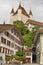 Old Thun Castle from city of Thun, Switzerland