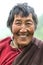 Old tibetan woman smiling