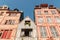 Old timber-framed houses in historic Rouen