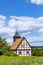 old timbered church at the Hessenpark Open-Air Museum