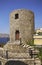 Old tower in Ano Symi. Greece