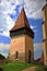 Old tower in Biertan town, Romania