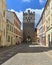 Old tower gate in Jihlava, Czech Republic