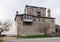 The old tower in Ouranoupoli village, Chalkidiki, Greece