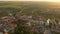 Old town aerial europe building city sunset cityscape travel