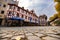 Old town (Altstadt) with traditional half-timbered houses (Fachwerkhaus). Cityscape of