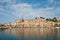 Old town and beach, Menton, France