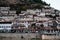 Old town Berat, windows. Albania, World Heritage Site by UNESCO