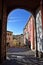 The old town of Campobasso, Italy.