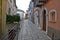 The old town of Campobasso, Italy.