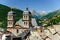 Old town and Collegiate Church, Briancon, France