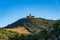 Old town of Collioure, France, a popular resort town on Mediterranean sea.