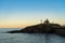 Old town of Collioure, France, a popular resort town on Mediterranean sea.