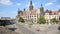 Old Town Dresden Castle Residenzschloss with tower called Hausmannsturm and art gallery