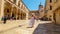 Old town Dubrovnik, Croatia - June 30, 2023: street view, crowds of tourists walking through the streets, medieval architecture,