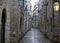 Old town dubrovnik view after rain