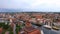 Old town of Gdansk, top view