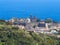The old town Lipari, castle, Aeolian islands, Sicily, Italy