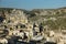 Old town. Matera. Basilicata. Apulia or Puglia. Italy