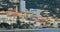 Old Town Of Menton As Seen From The Sea