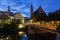 Old town of Opole across Oder River