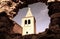 Old Town of Pag with Church Tower