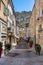 The old town of the picturesque provencal village Sisteron