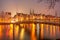 Old Town pier architecture in Lubeck