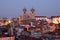 Old town of Porto at dusk