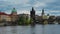 Old town of Prague and Charles bridge