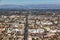 Old town Scottsdale looking north from overhead