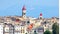 Old town Skyline at Corfu City Kerkyra, Corfu,Greece.