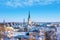 Old town skyline. Tallinn, Estonia