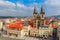 Old Town square in Prague, Czech Republic