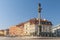 Old town square on Warsaw with king Sigismund III Vasa monument, Poland.