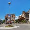 Old town street in Schwyz, Switzerland