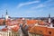 Old town of Tallinn panoramic view