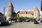 The old town of Yverdon les bains on Switzerland