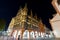 Old townhall fulda germany in the evening