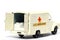 Old toy car Ambulance back