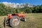 Old Tractor on the mountain Zelengora, Bosnia and Herzegovina