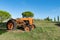 Old tractor rust in Tuscany