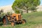 Old tractor rust in Tuscany