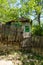 Old traditional abandoned Romanian house