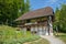 Old traditional drugstore in open air museum in Ballenberg, Switzerland