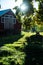 Old traditional finnish barn