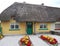 Old traditional Irish homes in Adare Ireland