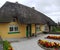 Old traditional Irish homes in Adare Ireland